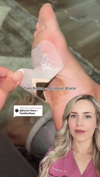 Herbal And Gentle Ingredient Detox Wellness Foot Patches – Overnight Self-Care Support (Pack of 1) 10 Patches.